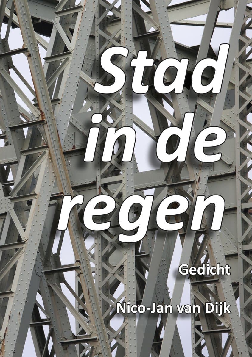 Voorkant van het boek “Stad in de regen” van Nico-Jan van Dijk